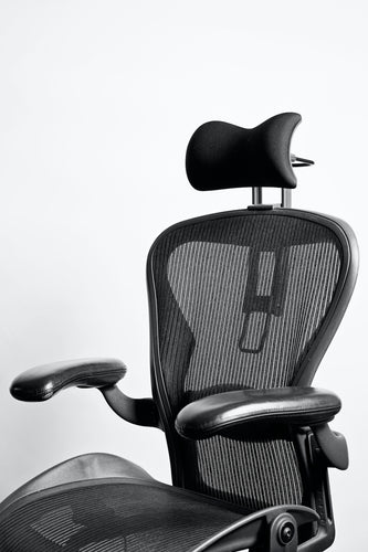 Atlas Cushion Headrest for Herman Miller Aeron Chair.